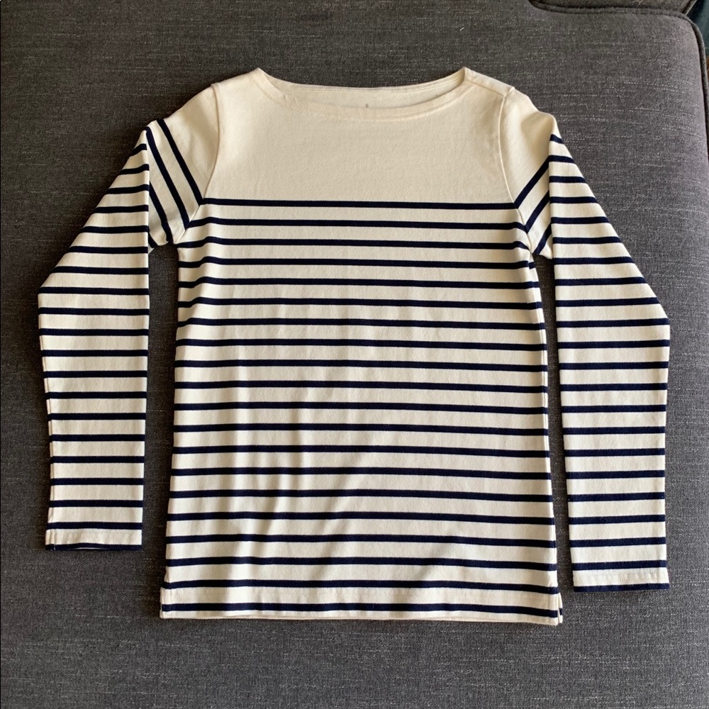 Striped Cotton Sweater